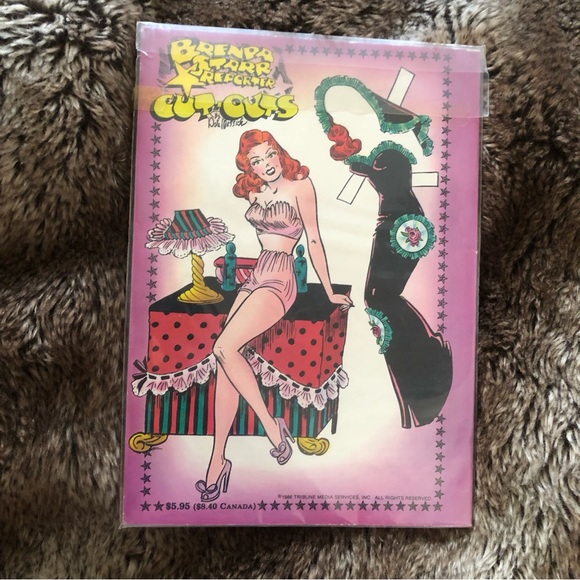 BRENDA STARR REPORTER #1 (1986) CASE OF THE BEASTLY TWINS BLACKTHORNE PUBLISHING - Picture 8 of 9